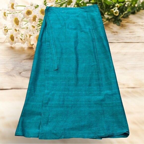 Good Things Women’s Wraparound Boho Straight Three-fold Maxi Skirt in X-Large - Picture 1 of 15